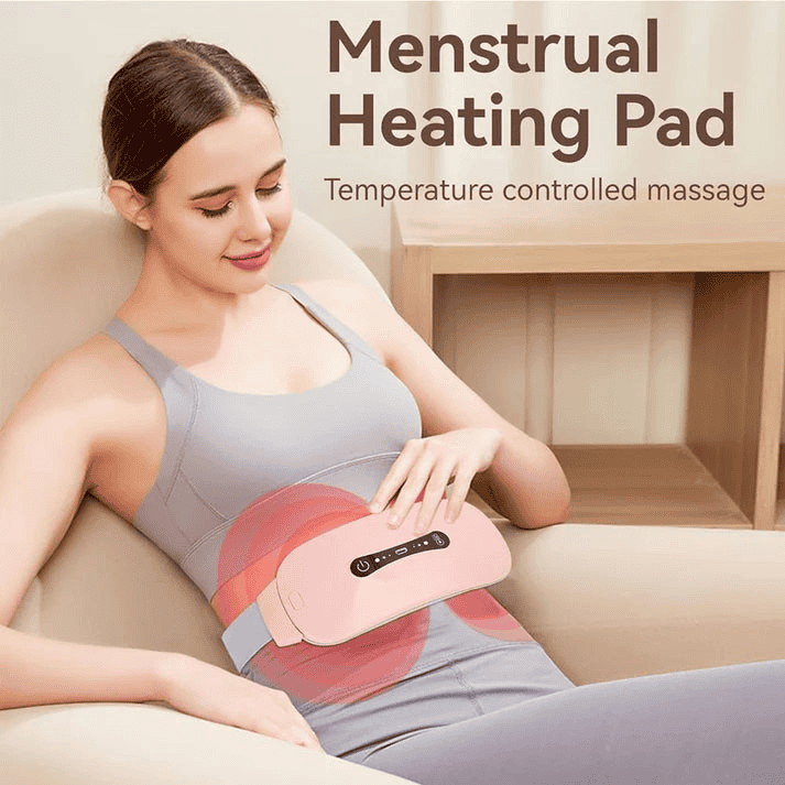 Period Cramp Relief Belt  Portable Electric Menstrual Heating
