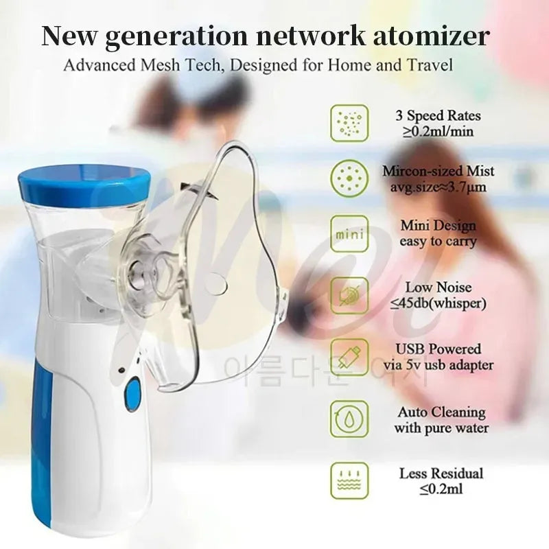 Portable Nebulizer _ for Kids And Adults