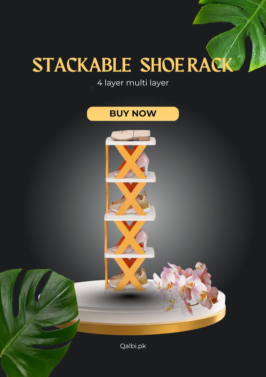 Stackable Shoe Rack 4 layer Multi-layer