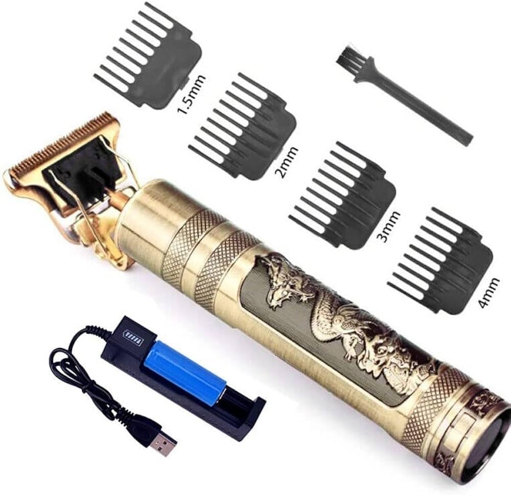 Metal Body Vintage T9 Hair Trimmer for Men.